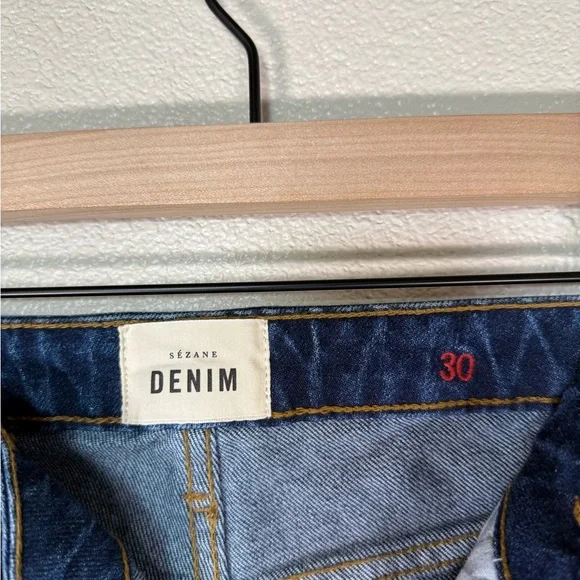 SEZANE • Sezane Denim Brut Sexy, Indigo, jeans size 30 - Picture 10 of 11